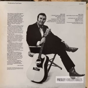 Billy Walker Signed LP