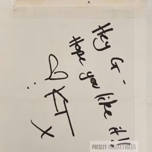 KT Tunstall Autograph