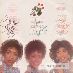 The Three Degrees Signed Vinyl