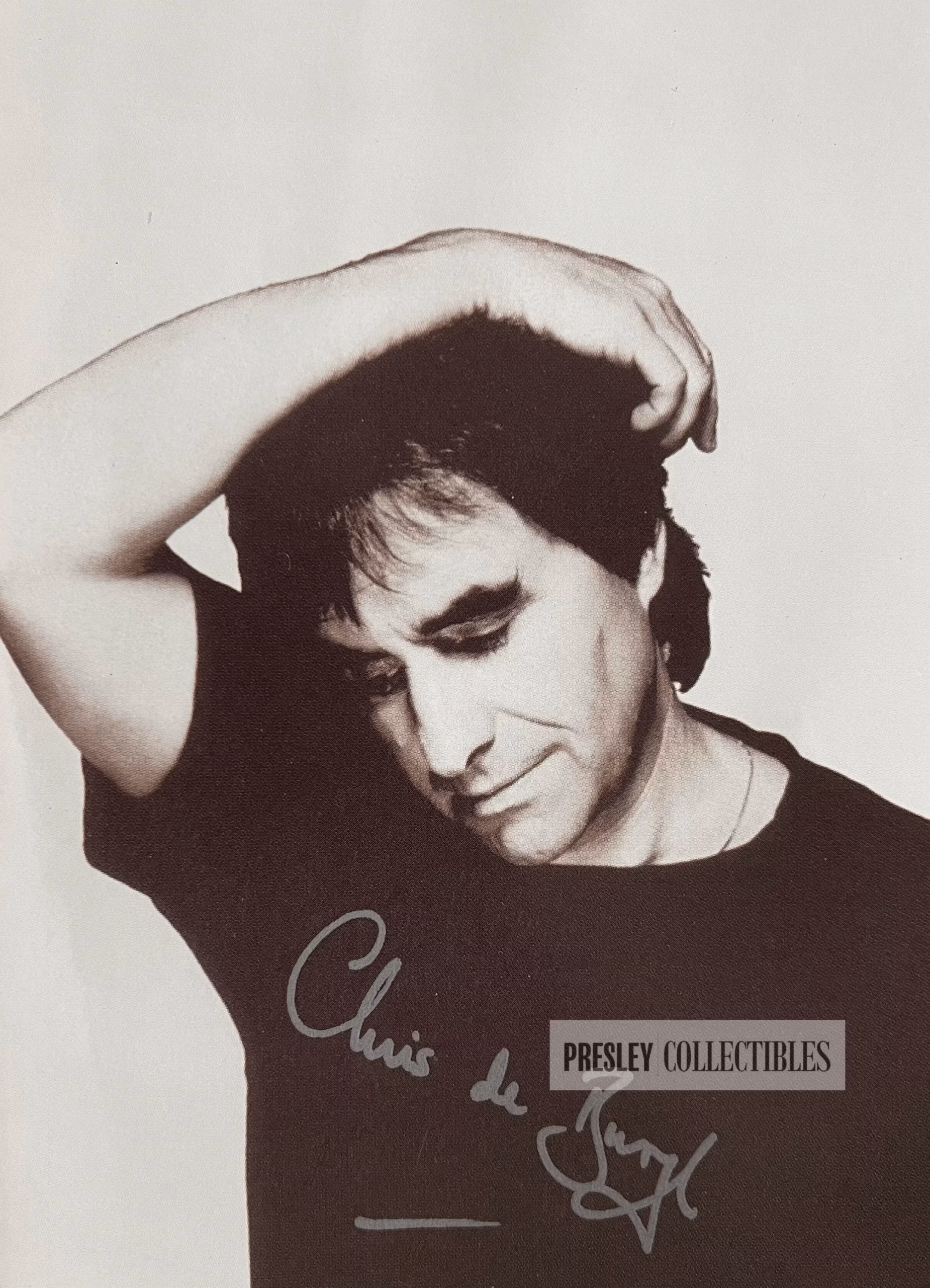 Chris De Burgh Signed Photo