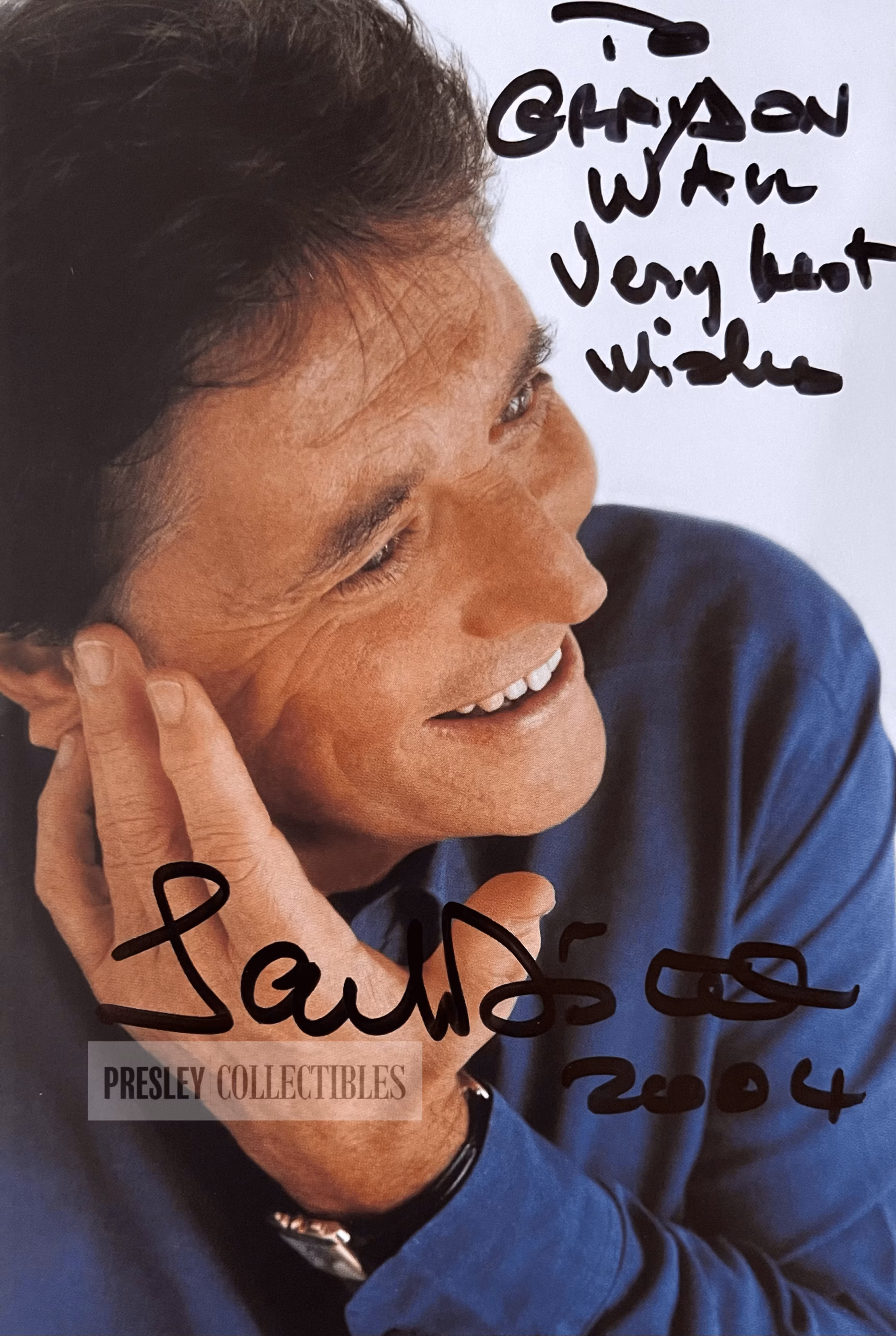 Sacha Distel Autograph