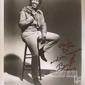 Ben E. King Autograph