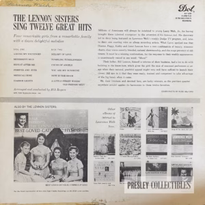 The Lennon Sisters Autographs