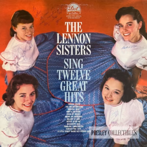 The Lennon Sisters Autographs