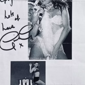Gina G Autograph