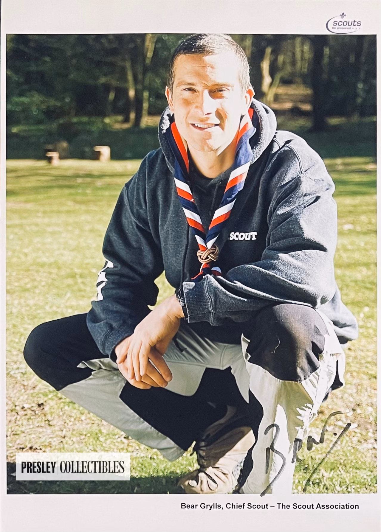 Bear Grylls Autograph