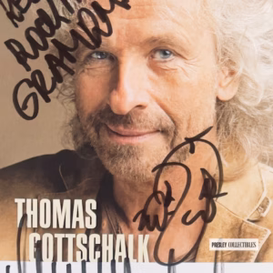 Thomas Gottschalk Autograph