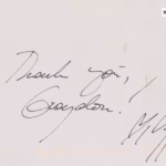 Viggo Mortensen Autograph