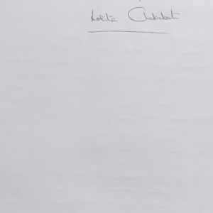 Lolita Chakrabarti Autograph