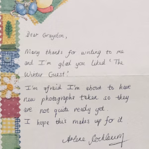 Arlene Cockburn Autograph
