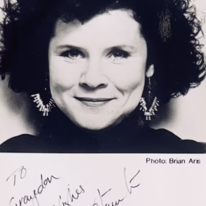 Imelda Staunton Autograph