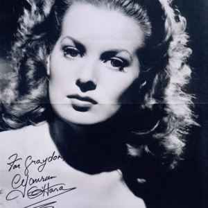 Maureen O'Hara Autograph
