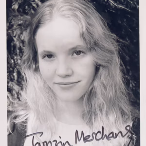 Tamzin Merchant Autograph