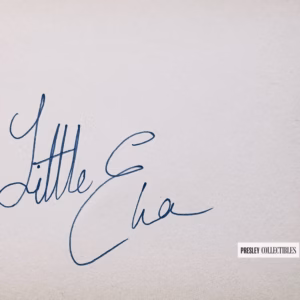 Little Eva Autograph