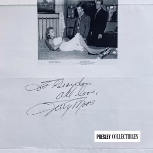 Terry Moore Autograph