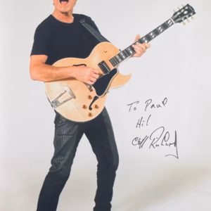 Cliff Richard Signed Promo Photo