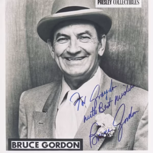 Bruce Gordon Autograph