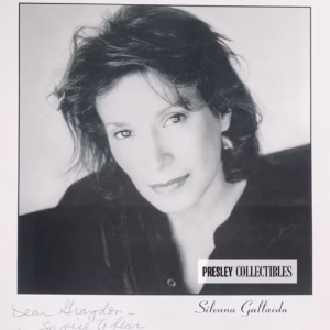 Silvana Gallardo Autograph