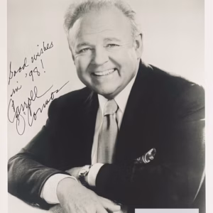 Carroll O'Connor Autograph