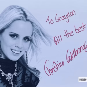 Christine Guldbrandsen Autograph