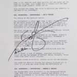 Ian Whyte Autographed Script