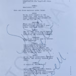 Susan Vidler Autograph