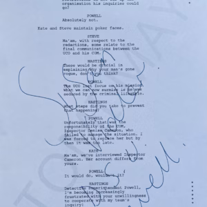 Susan Vidler Autograph
