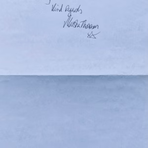 Marsha Thomason Autograph