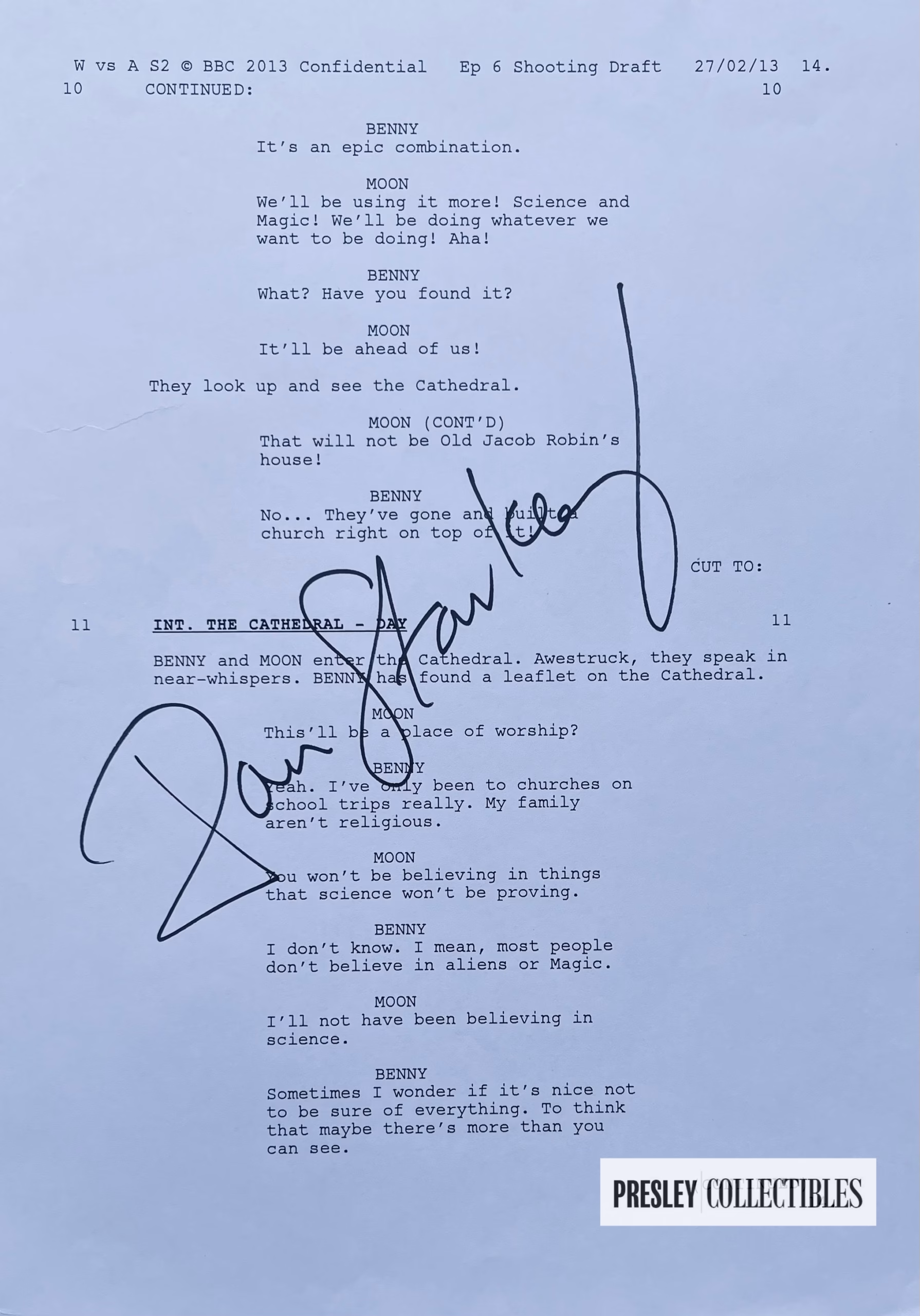 Dan Starkey Autograph