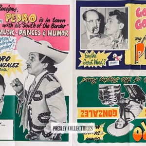 Pedro Gonzalez Gonzalez Signed Poster