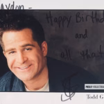 Todd Glass Autograph