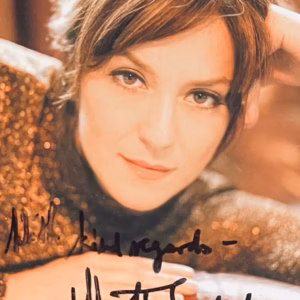 Martina Gedeck Autograph