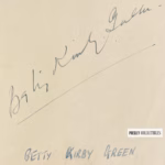 Betty Kirby-Green Autograph