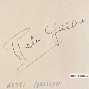 Betty Kirby-Green Autograph