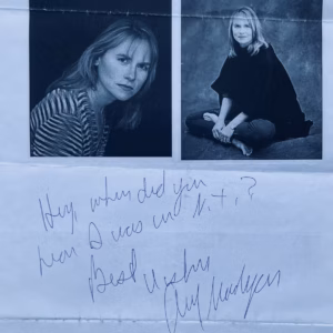 Amy Madigan Autograph
