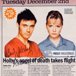 Liam Garrigan Autograph