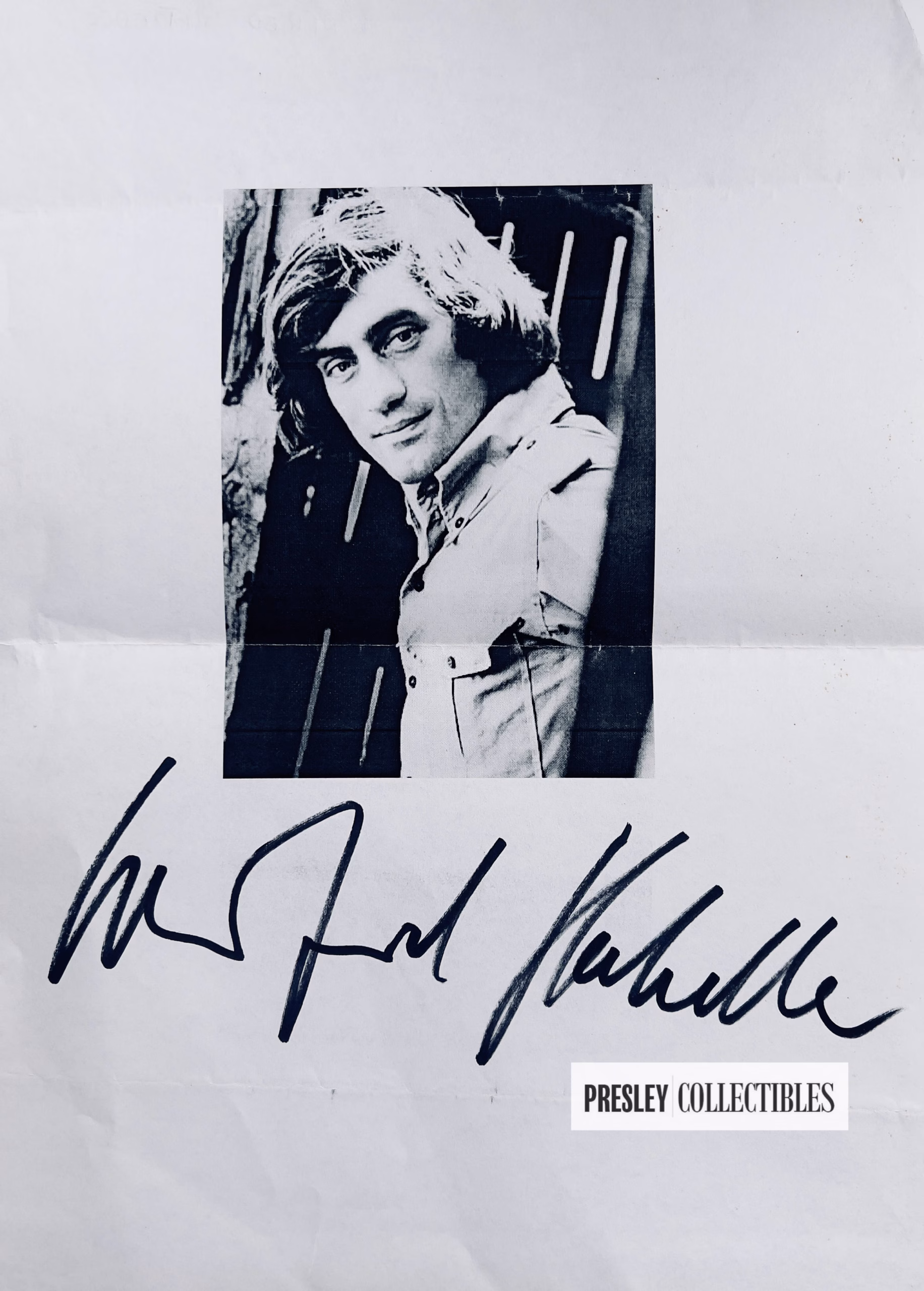 Winfried Glatzeder Autograph