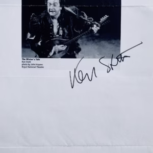 Ken Stott Autograph