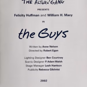 The Guys Autograph