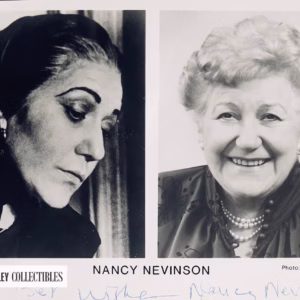 Nancy Nevinson Autograph