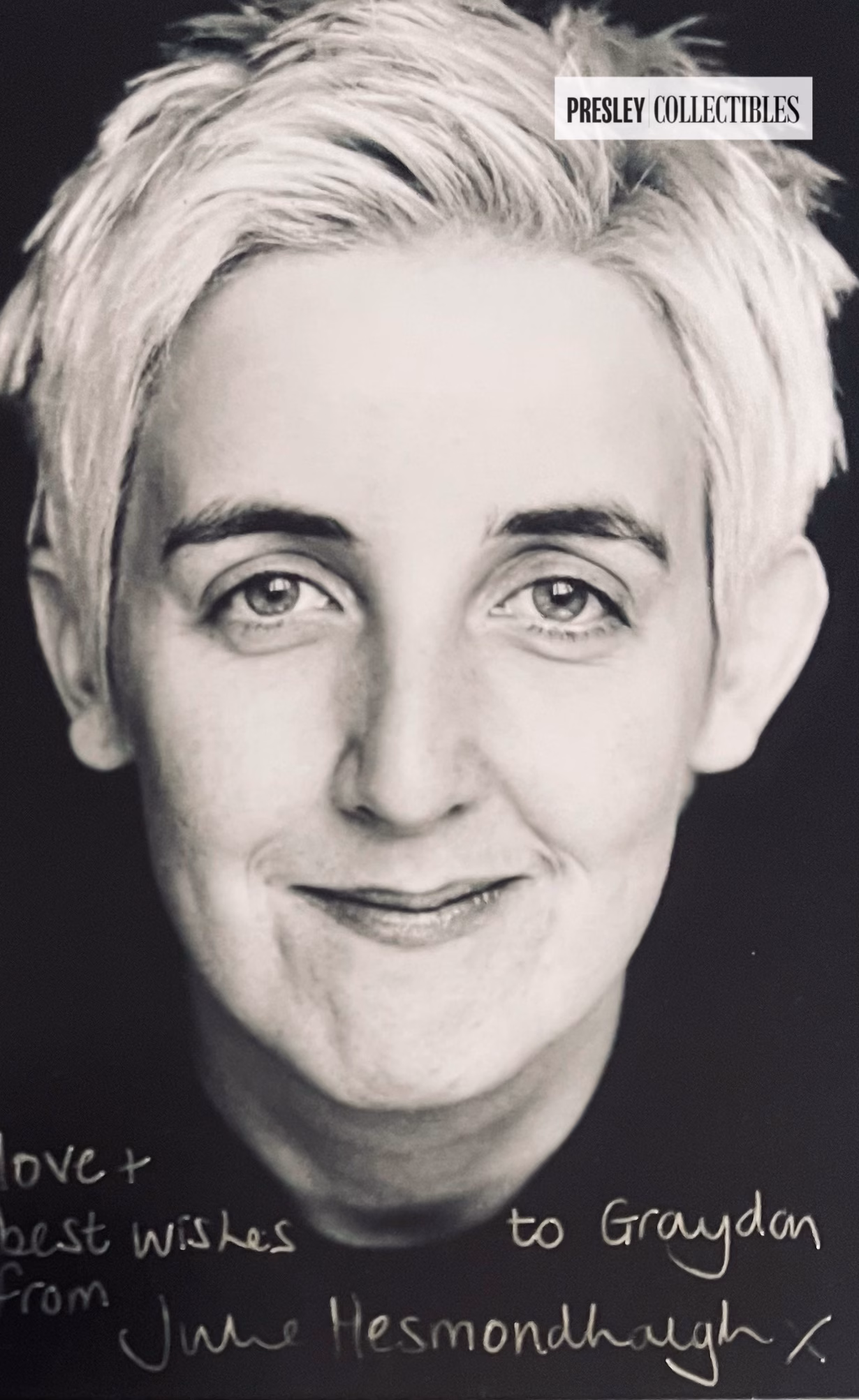 Julie Hesmondhalgh Autograph