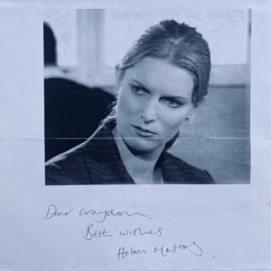 Helen Masters Autograph