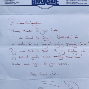 Sue Jenkins Autograph