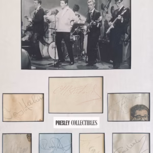 Cliff Richard Signed Montage