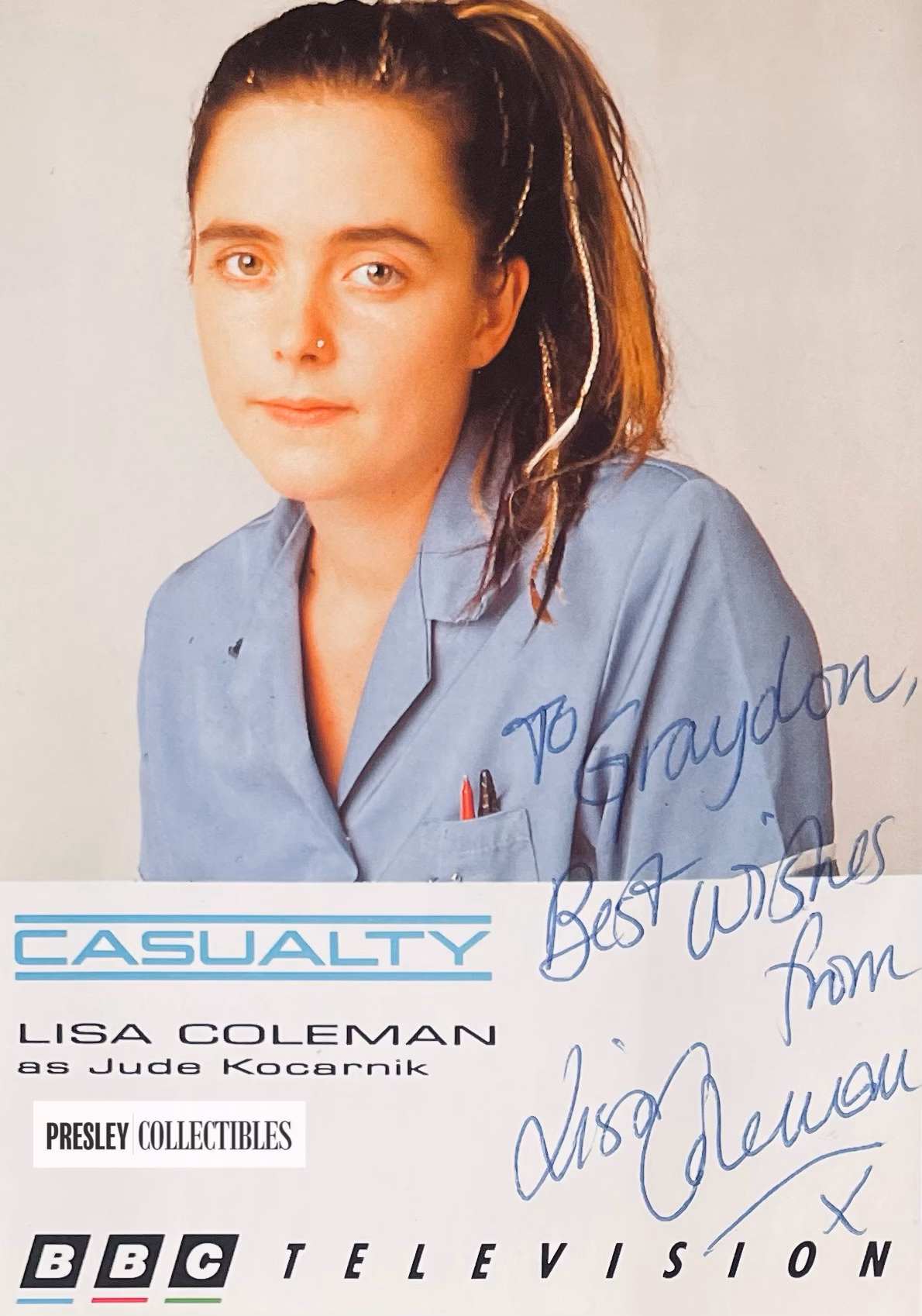 Lisa Coleman Autograph