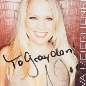 Nova Meierhenrich Signed Photo