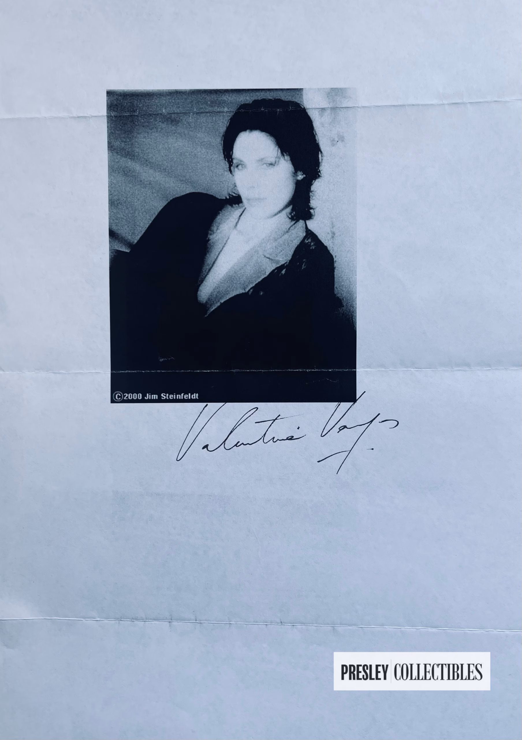 Valentina Vargas Autograph