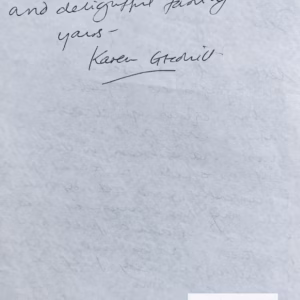 Karen Gledhill Autograph