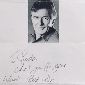 Leon Greene Autograph