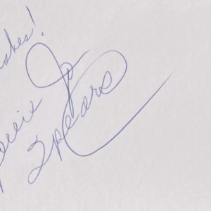 Billie Jo Spears Autograph
